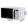 Мікрохвильова піч Daewoo MD-FC206GS 2-in-1 Grill, 20 L, 800 W Мікрохвильова піч Daewoo MD-FC206GS 2-in-1 Grill, 20 L, 800 W