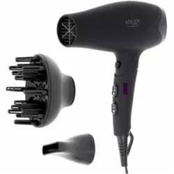 Фен Adler AD 2267 прогумований корпус 2100W + дифузор Фен Adler AD 2267 прогумований корпус 2100W + дифузор