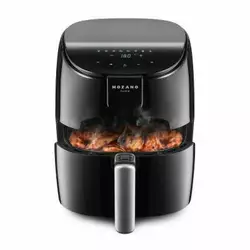 Аерофритюрниця Mozano Active Fryer AGD/FRY/01 Silver 1500W 4L Аерофритюрниця Mozano Active Fryer AGD/FRY/01 Silver 1500W 4L