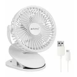 Бездротовий вентилятор USB Ruhhy 25566 white Бездротовий вентилятор USB Ruhhy 25566 white