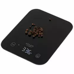 Кухонні ваги Adler AD 3181 black 10 kg Кухонні ваги Adler AD 3181 black 10 kg