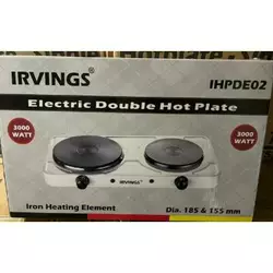 Плита електрична Irvings IHPDE02 Плита електрична Irvings IHPDE02