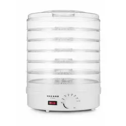 Сушарка, дегідратор Mozano Food Dehydrator 500 Вт white Сушарка, дегідратор Mozano Food Dehydrator 500 Вт white