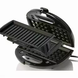Сендвічниця-вафельниця-гриль Silver Crest SSMW 750 B2 Сендвічниця-вафельниця-гриль Silver Crest SSMW 750 B2
