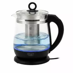 Чайник с регулятором температури Adler AD 1299 black Чайник с регулятором температури Adler AD 1299 black