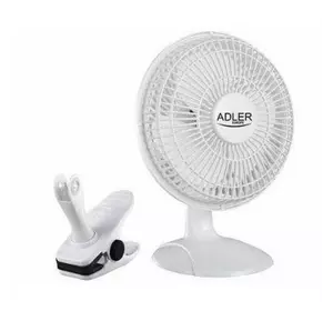 Вентилятор з кліпсою-затискачем Adler AD 7317 15 cm Вентилятор з кліпсою-затискачем Adler AD 7317 15 cm