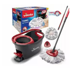 Набір для прибирання  Vileda TURBO 3in1 Microfibre 167751 Набір для прибирання  Vileda TURBO 3in1 Microfibre 167751