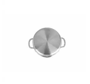 Каструля з скляною кришкою 24 см Zilan ZLN9648 Tri-Ply Casserole Каструля з скляною кришкою 24 см Zilan ZLN9648 Tri-Ply Casserole