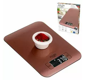 Кухонні ваги Adler AD 3183 copper - 5kg Кухонні ваги Adler AD 3183 copper - 5kg