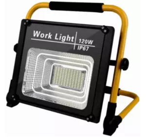Прожектор акумуляторний Solar Light W745, 120 W, 12000 mAh, USB Прожектор акумуляторний Solar Light W745, 120 W, 12000 mAh, USB